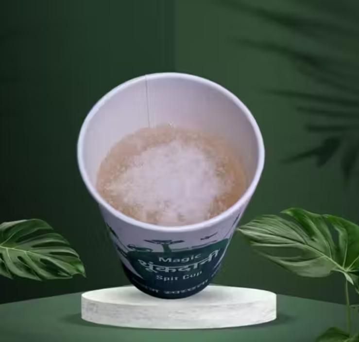 Magic Disposable Spit Cup – Solidifies Liquid, Hygienic & Convenient (Pack of 10)